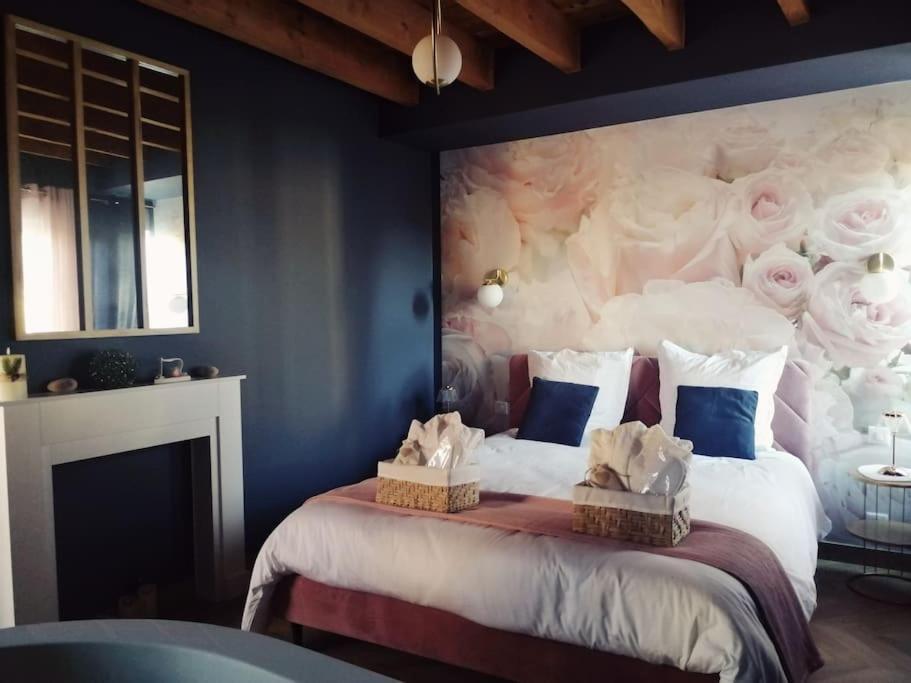 Apartment Rose & Blue Proche Chalon S/saone Et Beaune Saint-Martin-en-Bresse